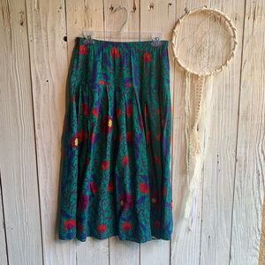 🍄Vintage Claude Maxi Skirt